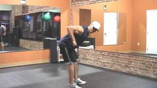 Resistance Bands Exercises For Arms  Triceps Kickbacks [upl. by Annuhsal538]