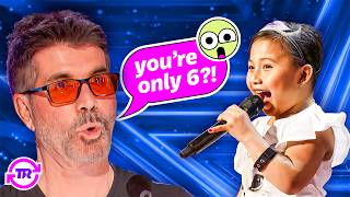 15 YOUNGEST Singers Who SLAYED Their Auditions on AGT [upl. by Strage]