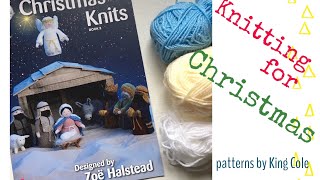 NATIVITY ANGEL  How to knit an angel Part 1 body and head  Teo Makes [upl. by Anhavas]