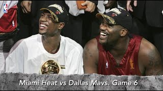 NBA Finals 2006 Game 6 Full Game Highlights Miami Wins First NBA Championship Wade 36 pts [upl. by Eveneg]