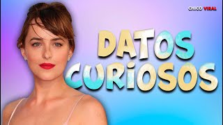 6 DATOS CURIOSOS QUE NO SABÍAS DE DAKOTA JOHNSON [upl. by Aerda]