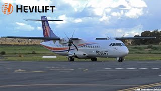 ATR 72500 Landing at Bendigo Airport [upl. by Spooner]