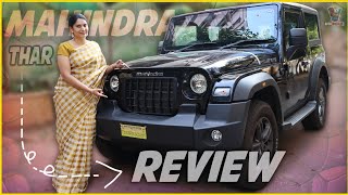 Mahindra Thar Detail Review In తెలుగు  మహీంద్రా తార్  Anuradha  V automobile [upl. by Drarig]