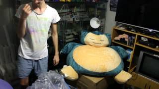 MASSIVE Pokemon Bean Bag Unboxing [upl. by Soinotna]