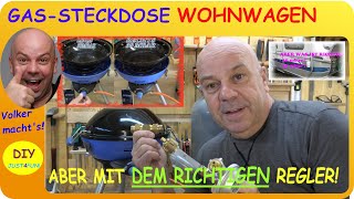 😉GAS STECKDOSE  50mbar vs 30mbar 🙄  RICHTIGER DRUCK AM WOHNWAGEN  CAMPER😎 ✔ [upl. by Enyleuqcaj]