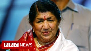 Beloved Indian singer Lata Mangeshkar dies at 92  BBC News [upl. by Eissim241]