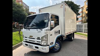 vendo camion chevrolet NPR 2019 chevrolet  camion npr 2019 furgon llantas diesel aire [upl. by Orodoet]