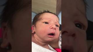 Cute Newborn Baby Funny Hiccups [upl. by Kendall244]