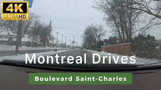 Montreal Drives  West Island  Boulevard SaintCharles [upl. by Aeirdna]