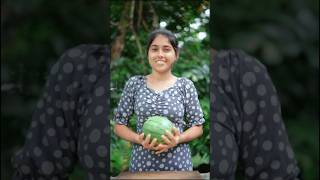 Homemade Watermelon Ice Cream Recipe with Peanuts🍦A Summertime Treat කොමඩු අයිස්ක්‍රීම කමුද shorts [upl. by Gerg]