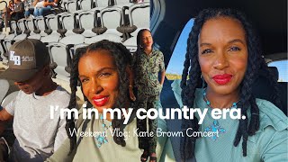 WEEKEND VLOG Kane Brown Concert [upl. by Dumm]