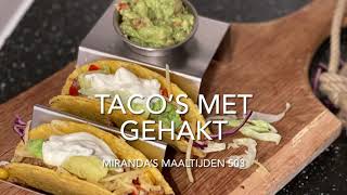 Taco’s met gehakt MM 503 [upl. by Nuj]