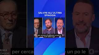 Salvini allultima spiaggia shorts salvini vannacci lucasommi [upl. by Sassan]