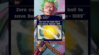 Zoro cuts the water ball to save Bonney 🔥  one piece [upl. by Humph]