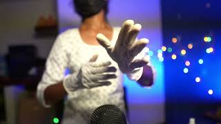 asmr gloves  latex gloves  medical gloves  layered sounds  mouth covering [upl. by Normy561]