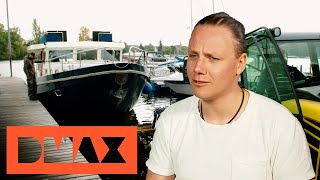 Der 100000 Euro teure Dampfer muss aus dem Wasser  Der Camping Clan  DMAX Deutschland [upl. by Yrdua265]