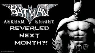 New Batman Arkham Game to be announced next month [upl. by Odlavu]