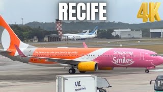 Pouso e decolagem Aeroporto Recife 2 de setembro de 2024￼ [upl. by Rugg937]