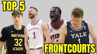 The top 5 frontcourts in the nation  College Basketball 202425 [upl. by Zebedee492]