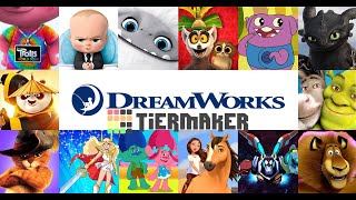 DreamWorks Animation Movies Tier List Ranking [upl. by Ahsekin]