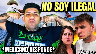 MEXICANO RESPONDE a INDIO que NO quiere a MEXICANOS en USA 🇲🇽🤬 reacción a tiradera de Sieck [upl. by Brynn]