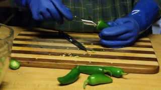 How to Use the Jalapeno Pepper Corer [upl. by Standford]