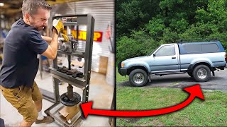 Dads Toyota Axles Need Work  Pimp My Dads DREAM TRUCK Pt3 [upl. by Tsirhc]