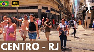 Rua Gonçalves Dias  Confeitaria Colombo  Avenida Rio Branco Rolé pelo Centro do Rio de Janeiro RJ [upl. by Layne]