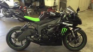 2009 Kawasaki ninja zx6r monster [upl. by Reneta]