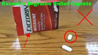 ✅ How To Use Excedrin Migraine Relief Caplets Review [upl. by Siuol632]