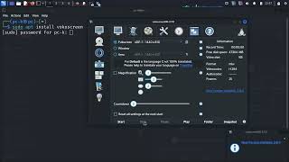 How to Record Screen on Linux Kali Linux 😂 [upl. by Queen]