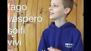 Esperanto video course  Lernu kun Logano  Lesson 3 [upl. by Baiel]