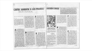 Carta abierta a los padres argentinos  Revista Gente 16121976 [upl. by Crichton121]