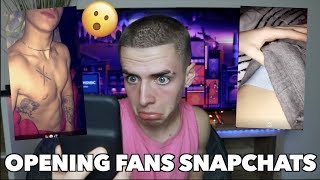 OPENING FANS SNAPCHATS  Zach Clayton [upl. by Ardyce536]