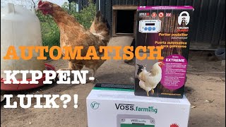 Kijk dit eerst voordat je een automatische kippendeur koopt  Review VOSS Farming vs Chicken Guard [upl. by Selwin685]