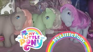 My Little Pony 40th Anniversary Minty Blue Belle and Snuzzle UNBOXING [upl. by Asyen172]