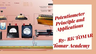 Potentiometer for class 12  Comparison Of EMF Of Two Cells using Potentiometer  potentiometer [upl. by Pauwles492]