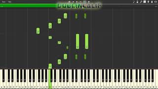 Super Mario Bros 2  Underground Theme Piano Tutorial Synthesia [upl. by Alves865]