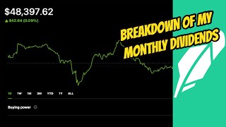 January Dividends 48000 Portfolio Payouts 💰📈 [upl. by Adnilec]