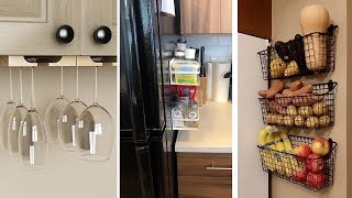 34 Super Inventive Ways to Organize a Tiny Kitchen [upl. by Aidnic746]