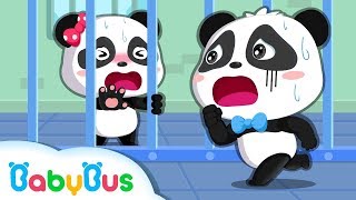 Colored Monsters Catch Baby Panda  Math Kingdom Adventure Episode 110  BabyBus Cartoon [upl. by Trinidad]