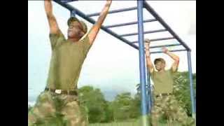 Instrucción y entrenamiento de los héroes del Ejército Nacional de Colombia [upl. by Gae]