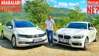 0 KM NE ALACAĞIM  ARABALARI SATIYORUM  VW PASSAT VE BMW  İLAN DETAYLARI KAÇ PARA [upl. by Sumer]