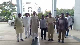 HYDERABADDELEGATION OF AIMIM LEADERSHIP LED BY THE PARTY SUPREMO BARRISTER ASADUDDIN [upl. by Angy]