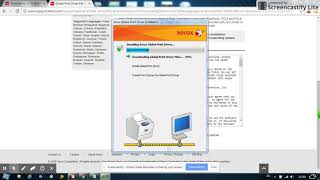 การติดตั้ง Driver Xerox 7435 [upl. by Gastineau]