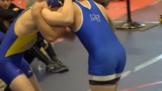 235 lbs Brandyn Whitacre Alfred State v Tyler McClendon Middle Tennessee Wrestling [upl. by Aimik]