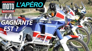 Quelle est la meilleure des Honda Africa Twin  ▶︎ Apéro Moto Magazine [upl. by Millda932]