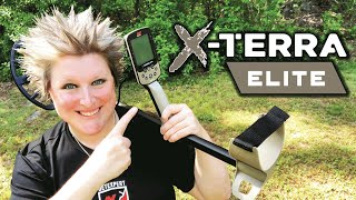 NEW Minelab XTERRA ELITE Metal Detector UNBOXING And FIRST LOOK  Stef Digs [upl. by Sarette]