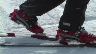 Telemark Free Heel Skiing [upl. by Fe95]