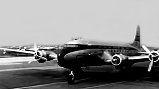 Chicago amp Southern Douglas DC4  1947 [upl. by Dacie]